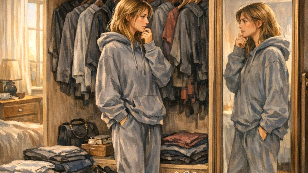 Das sind die 5 Verhaltensweisen beim Kleiden, die auf emotionale Unsicherheit hinweisen, laut Psychologie2026-03-22T09:47:07.308Z"