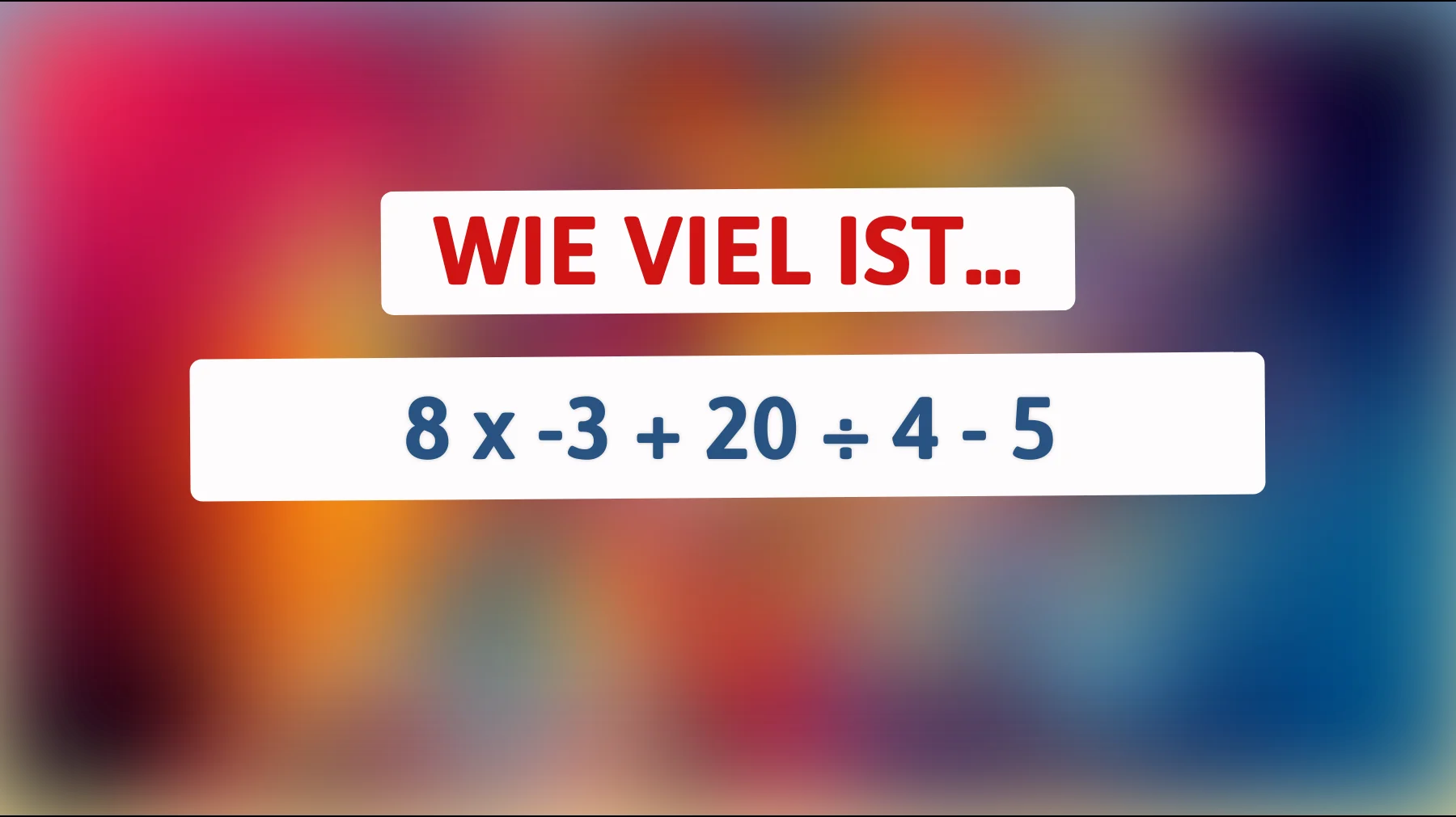 Die meisten rechnen das falsch: schaffst du diese einfache Gleichung ohne Fehler?"