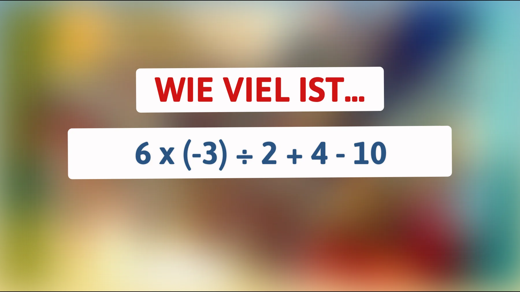 Nur 1 von 100 Menschen kann dieses mathematische Rätsel lösen – gehört Ihr zu den Genies?"