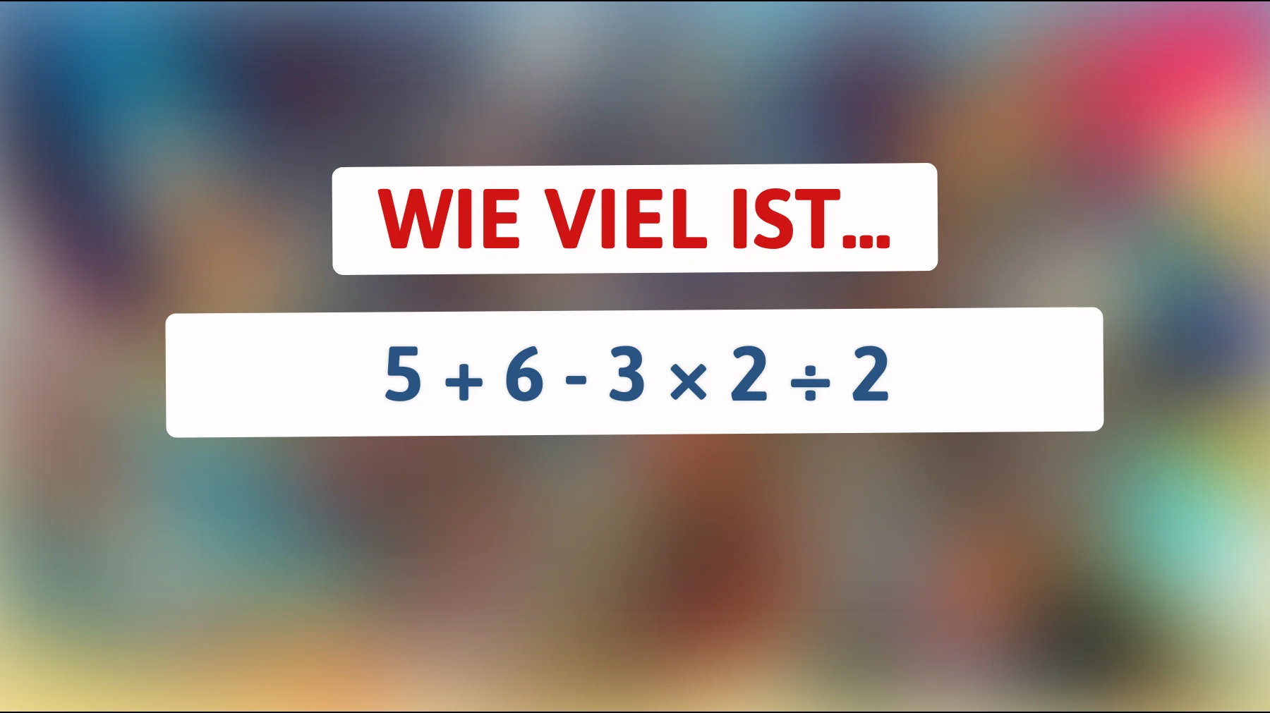 Nur 1% der Menschen können dieses mathematische Rätsel knacken – bist du klug genug?"