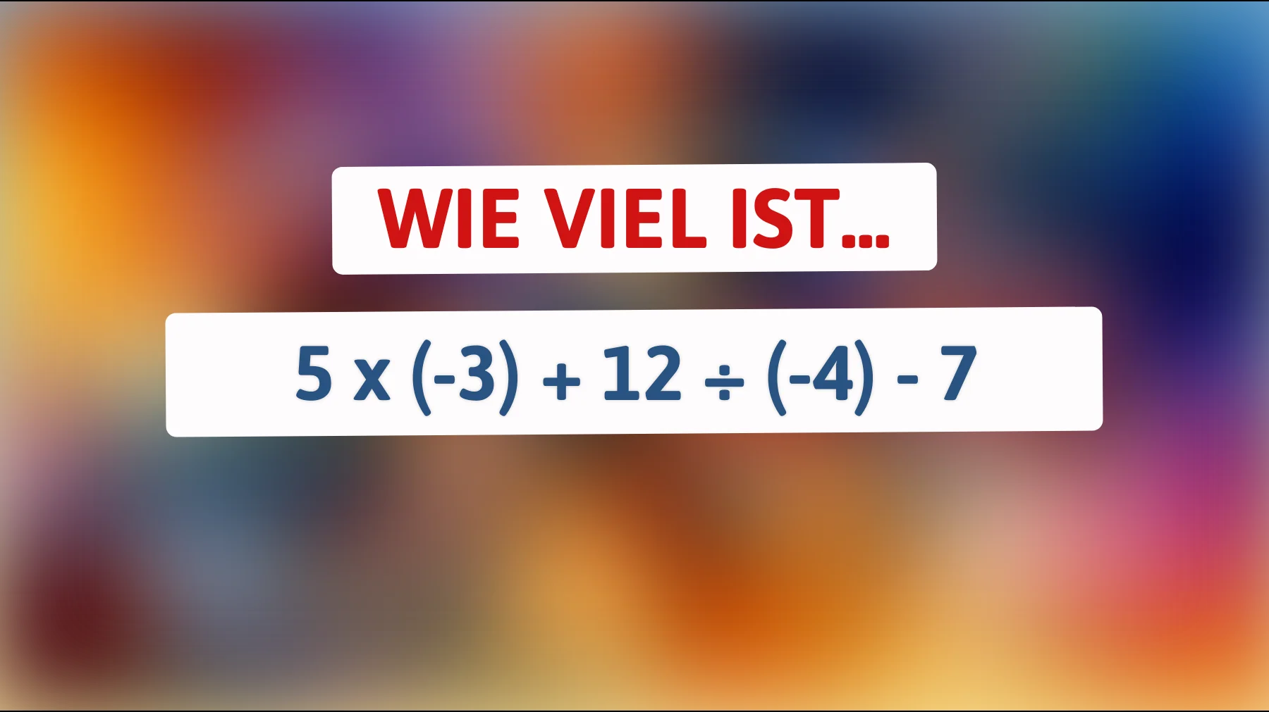 Nur 2% lösen es: Kannst du das knifflige Rätsel innerhalb von Minuten knacken? Finde die richtige Antwort heraus!"
