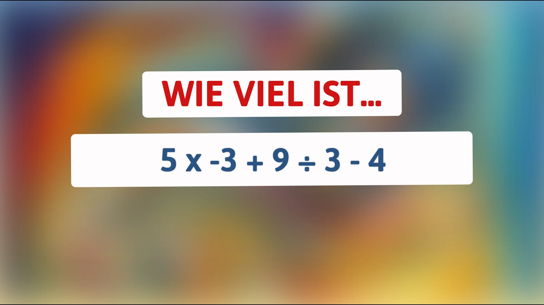Nur Genies lösen es: Kannst du das Rätsel der Zahlenkette knacken?"
