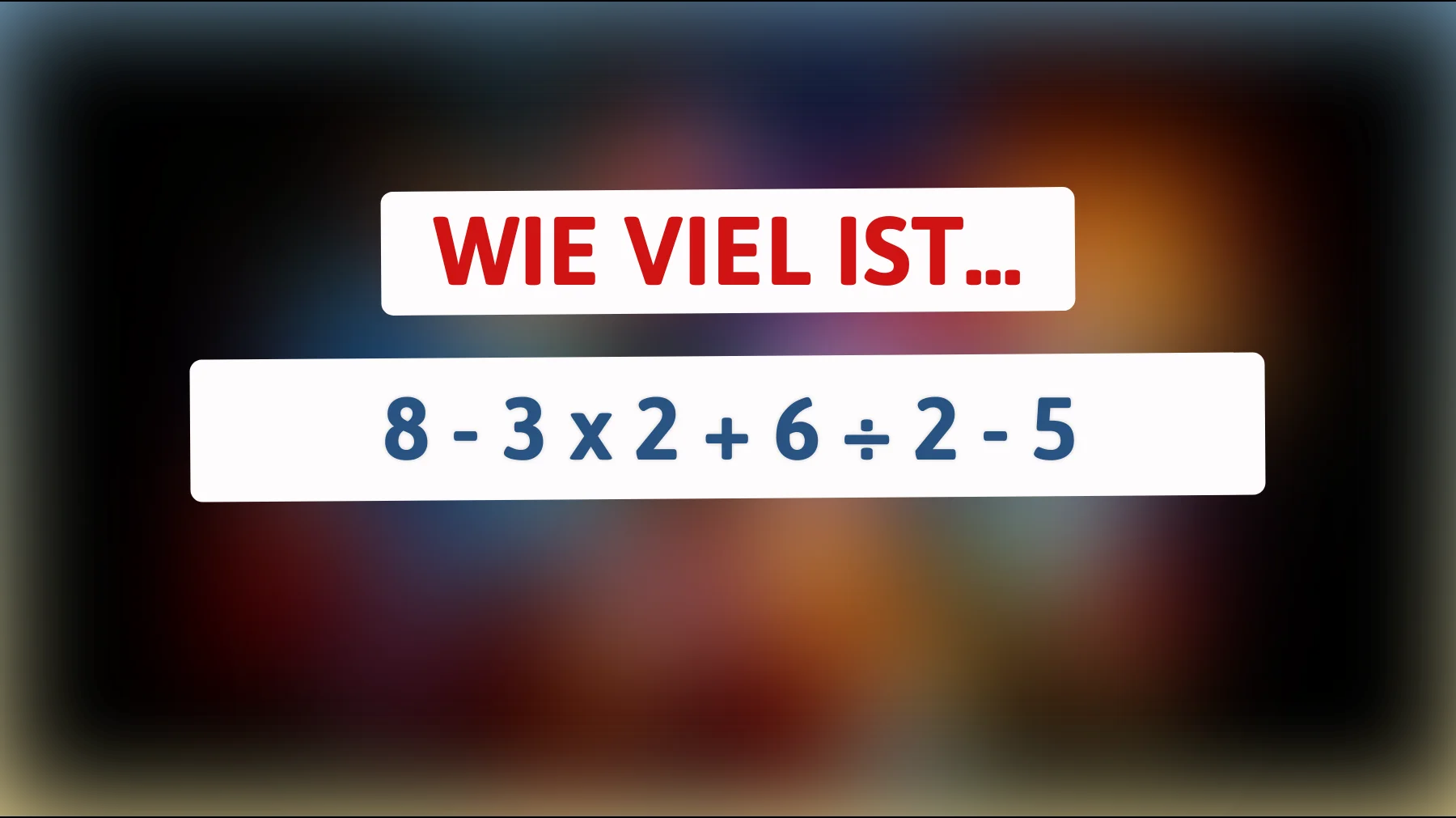 Nur echte Genies können dieses mathematische Rätsel auf Anhieb lösen: Bekommst du es hin?"